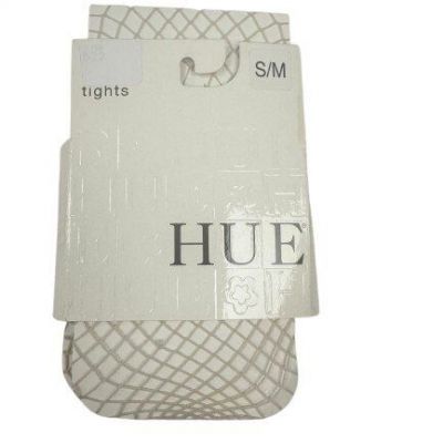 HUE Women's Sheer Tights White S/M